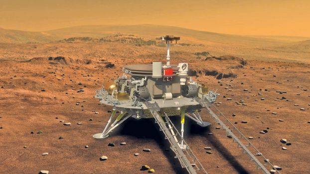 كشف الصين عن أول روبوت تعتزم إرساله إلى المريخ